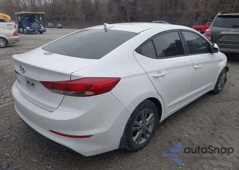 2018 Hyundai Elantra Sel из США, поврежденный, VIN 5NPD84LF8JH386494
